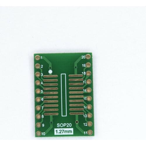 SO SOIC SSOP20 to DIP20 IC Adapter sop20 socket test experiment board pcb