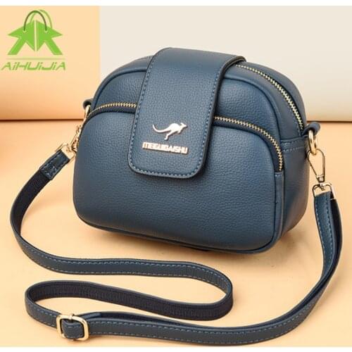 High Quality Pu Leather Crossbody Bags Fashion for Women 2021 New Small Shoulder Bags Designer Womens Tote Bag Simplicity Travel