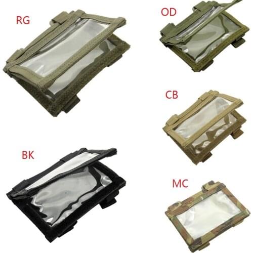 BK/RG/CB/WG/MC TaOutdoor Sports Tactics Adjustable Elastic Transparent Arm Map Pack DuPont Cordura 500D Fabric OD CB MC BK RG