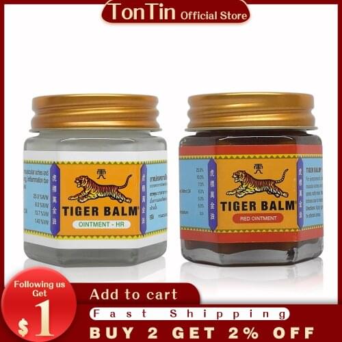 30g Tiger balm red white muscle relieve pain relief plaster pain relax balm joints pain massage ointment medical plaster health