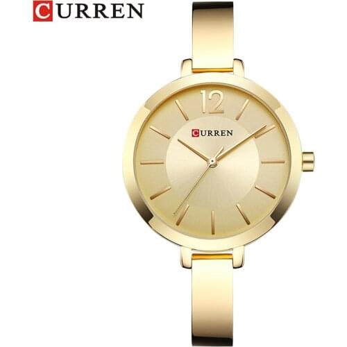 Top Brand CURREN 2019 New unique Creative Design Women Quartz Watch Casual Fashion Ladies Gift Watch Timepieces relogio feminino