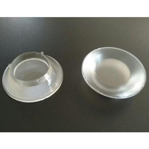 #ZLG-40 High quality LED Lens, COB Lens, Size: 40X11.27mm, Degree 60, PMMA materials, Concave Bead surface