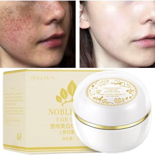 1Pcs Face Cream Nourish Repair Brighten Lighten Spots Improve Roughness Oil Control Dilute Pores Hyaluronic Acid Skin Care 30g