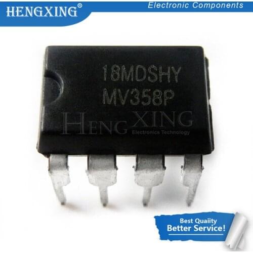 10pcs/lot LMV358P LMV358 LMV 358 DIP-8 In Stock