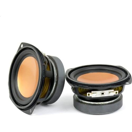 AIYIMA 2Pcs Audio Speaker Driver 3 Inch 4Ohm 20W Full Range Bass Speakers Multimedia Loudspeaker Audio Desktop DIY