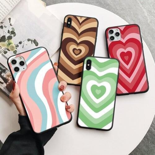 For Xiaomi Mi 11 Lite SE 10T Poco X3 M3 Redmi Note 9T 8T 5 7 9C 8 9 10 Pro Lite Swirl Pattern Cases Silicone TPU Bumber Fundas