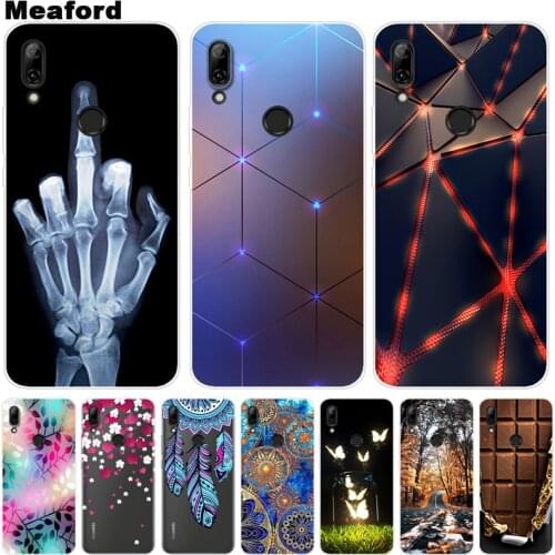 For Huawei Honor 9X Case Global Cover Soft Silicone Back Cover Phone Case on For Huawei Honor 9X STK-LX1 9 X X9 Honor9X 6.59"