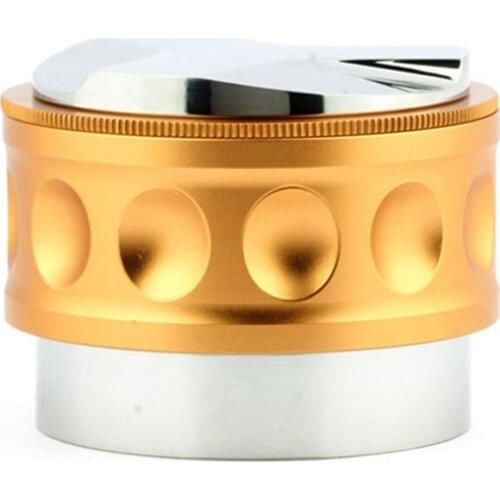 58Mm Coffee Distributor&Tamper Dual Head Coffee Leveler Fits Adjustable Depth- Professional Espresso Hand Tampers