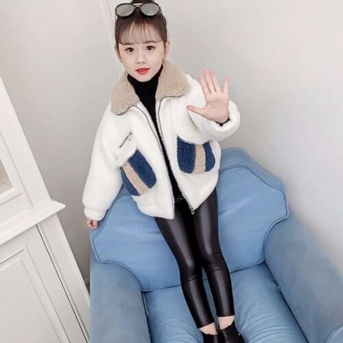 Baby Girls Coats 2018 Winter Autumn Girls Jackets Turn-down Kids Warm Jackets Outerwear Coat For Baby Girl Clothes 3 to 12 Yrs