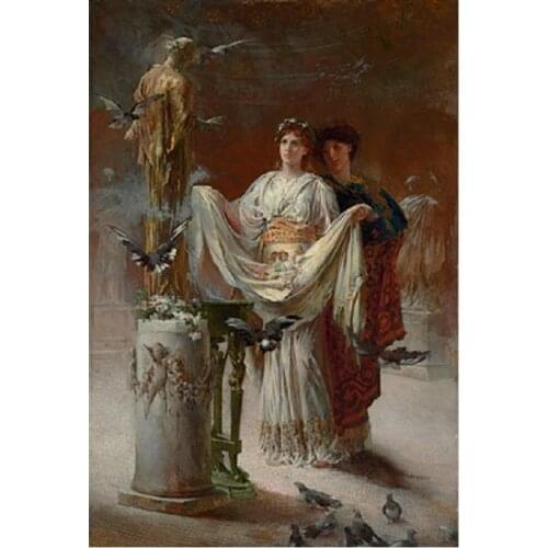 Hot Sale Needlework Diamond Embroidery Religious woman 5D Diamond Painting mosaic Picture Handmade Rhinestone Home Decor