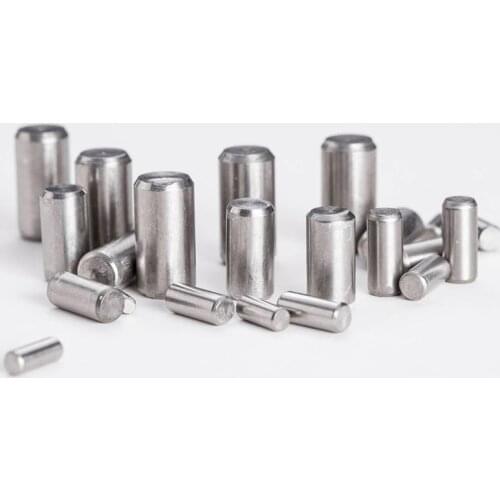 M1 M1.5 M2 M2.5 M3 M3.5 M4 M5 M6 Cylindrical Pin Locating Dowel 304 Stainless Steel