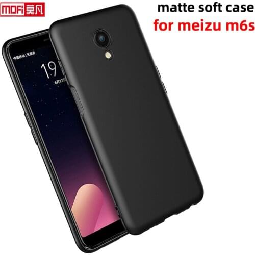 Matte case for meizu m6s case M6S cover Silicone back black MOFi orginal soft ultra-thin Protect case 5.7" Meizu M 6S Case