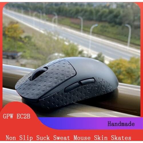 BTL DIY Handmade Non Slip Suck Sweat Mouse Skin Grips Skates for Logitech GPW Zowie EC2B MM710 Razer Viper Ul2 Without Mouse