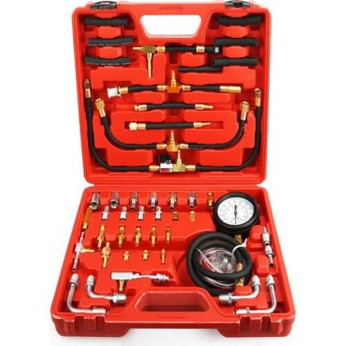 New! TU-443 Full Vehicle Fuel Pressure Gauge Testing Tool Gasoline Pressure Gauge auto repair tool