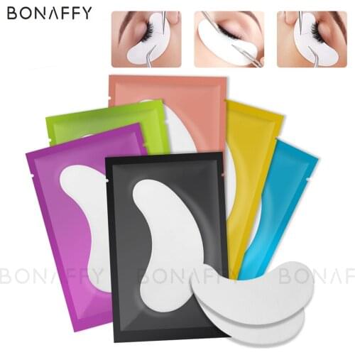Eyelashes Eye Patches Eyelash Extension 100/200pairs Under Eye Pads Stickers Makeup False Eyelashes cilios Patches for Extension
