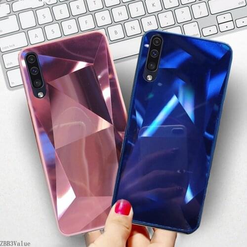 Rainbow Mirror Case For Samsung A21S A71 A51 A70 A50 A30 A20S Soft Cover For Galaxy S20 FE S10 S9 S8 Plus S10e Note 20 10 9 Plus