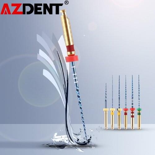 Dental NITI Endo File Engine Use 25mm Dentist Instrument Nickel Titanium Alloy Endodontics Root Canal Files 6pcs/box