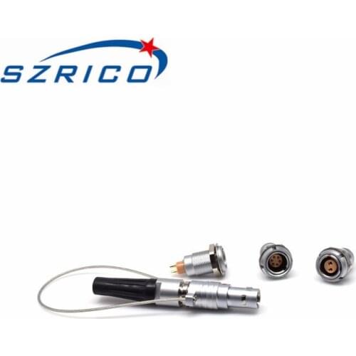 SZRICO 0B FNG EGG Plug and Socket 2 3 4 pin brass Waterproof Electrical Cable Connector