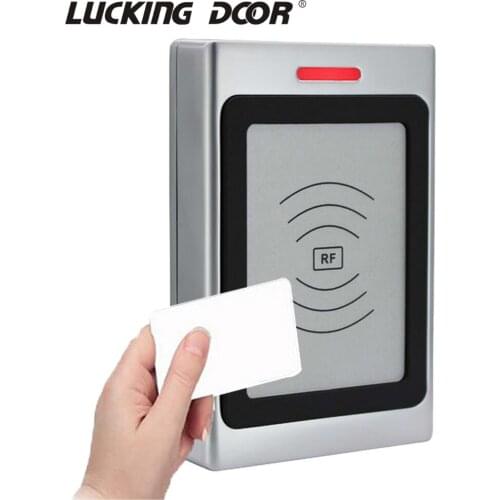 IP67 Waterproof Access Control Card Reader Security Door opener Wiegand 26/34 Reader 125Khz EM/13.56Mhz MF card reader