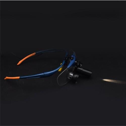 High Quality TTL Medical Loupes 2.5/3.5X Binocular Magnifier Magnifying Glasses+LED Dental Headlamp with Filter