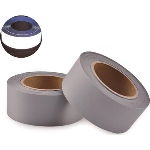 1 Roll 2/3/3.5CM Heat Transfered Reflective Tape Sticker for Clothes Iron on Bag Shoes Luminous Adhesive DIY Handmade Crafts