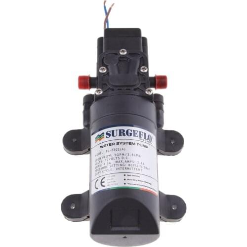 12V Marine Electric Diaphragm Self Priming Pump for Boat Marine Yacht RV