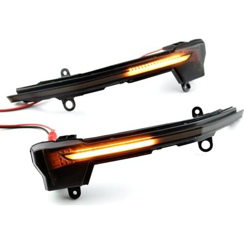 2pcs Dynamic LED Turn Signal Blinker for Seat Ateca 5D 2016 2017 2018 2019 FR Car Side Mirror Indicator light For Seat Tarraco