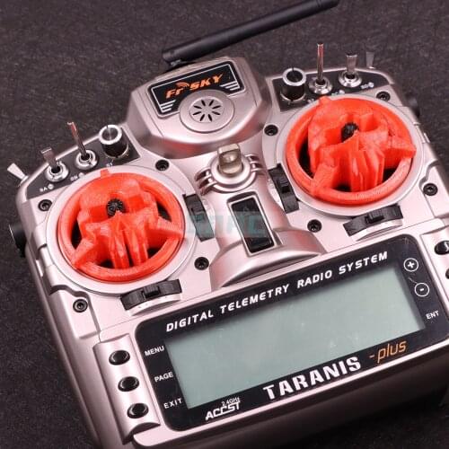 3D Printing TPU Remote Control Rocker Protection Bracket Stick Protection Cover Protector for X9D PLUS SE 2019