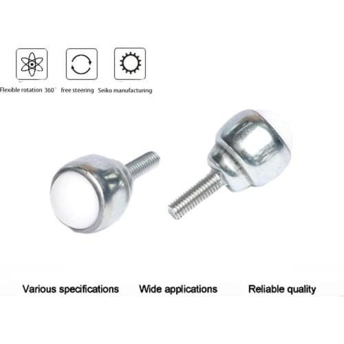 5pcs/lot 1 inch Nylon Ball Bolt Type Transfer Bearing Unit Table Conveyor Roller Ball for Transmission, Furniture, Wheelchair