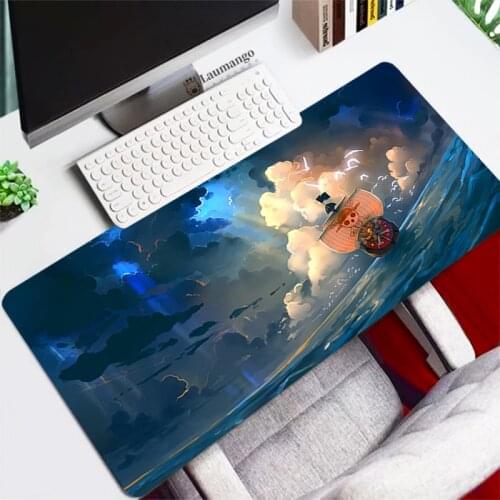 One Piece Mause Pad Desk Mat Cartoon Mouse Pad Anime Large Table Gaming Mausepad Pc Gamer Complete Rug Gamers Accessories Carpet