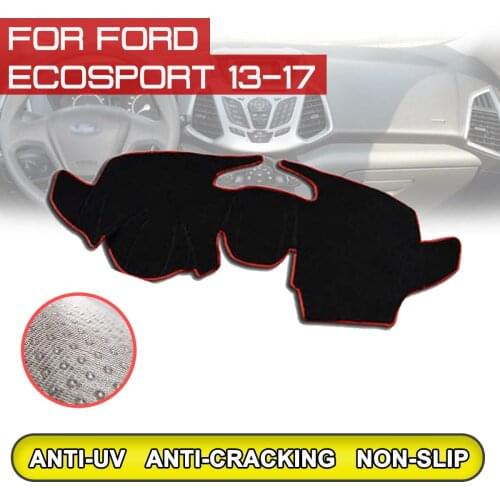 For Ford Ecosport 2013 2014 2015 2016 2017 Car Dashboard Mat Anti-dirty Non-slip Dash Cover Mat UV Protection Shade
