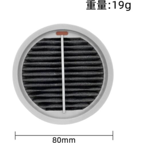 1pcs HEPA Filter Washable for Xiaomi Roidmi X20 / X30 / X30 / S2 / F8 Storm Pro Wireless Vacuum Cleaner