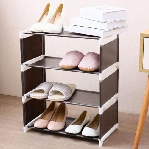 Fashion 3/4/5 Layers Home Living Room Bedroom Shoes Storage Rack Cloth Shelf Organizer