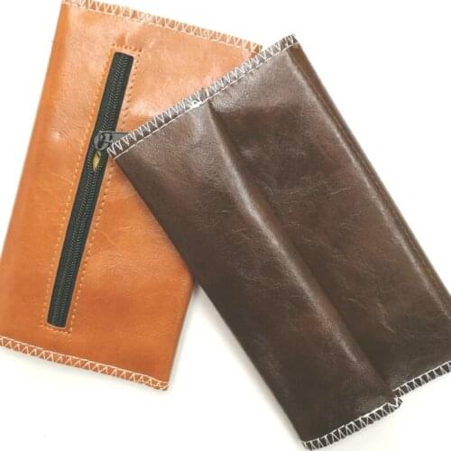 New PU Leather Tobacco Weed Storage Smoking Pipe Portable Popular Dampproof Tobacco Cigarette Bags Best Gift Smoker