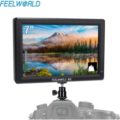 FEELWORLD T756 7 Inch 1920x1200 IPS On Camera Field Monitor Support 4K HDMI Input Output for DSLR Canon Sony Nikon ZHIYUN Gimbal