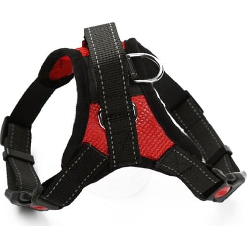 Adjustable Reflective Pet Vests Breathable Dog Vest Outdoor Walking Comfortable Dog Supplies Small Large Dogs Clothes Plus Size