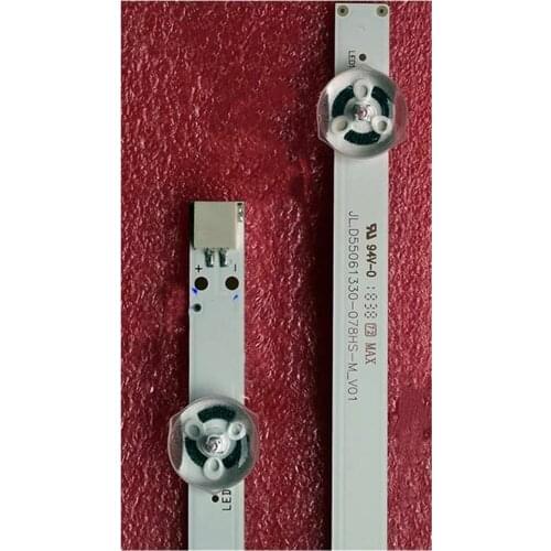 LED Backlight strip 6 lamp For Panasonic 55'' TV JL.D55061330-078AS-M_V01 TX-55GX550B HITACHI 55HK25T74U VES550QNYL-2D-N02 N03