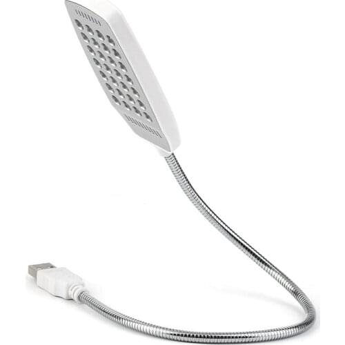 Ultra Bright Portable 28 LEDs USB Book light Flexible Desk Reading Lamp Table Night Lights For Power Bank Laptop PC Computer