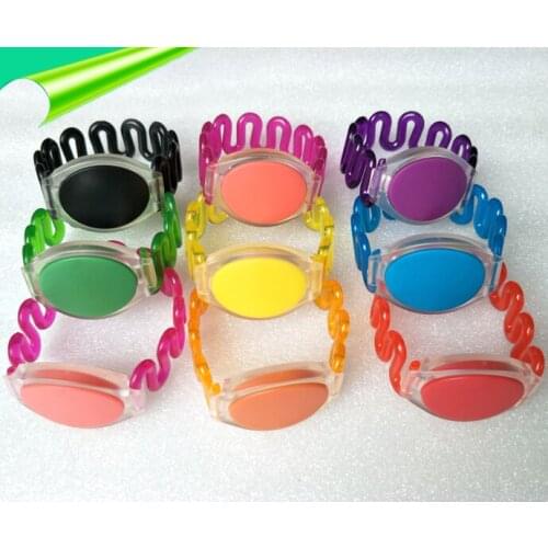 13.56MHZ MF 1K S50 F08 NFC Tags ISO14443A Silicone NFC Wristband Bracelet 100pcs/Lots