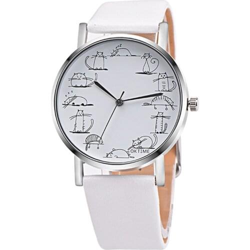 2020 Ladies Watches Casual Women Watches Cat Watches Female Wristwatches Quartz Cheap Price Dropshipping relogio feminino