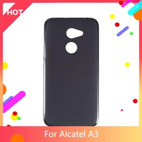 A3 Case Matte Soft Silicone TPU Back Cover For Alcatel A3 Phone Case Slim shockproof