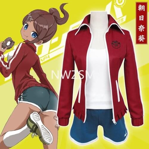 Anime Danganronpa Asahina Aoi Cosplay Costumes Women Dress Girls Uniforms Clothing