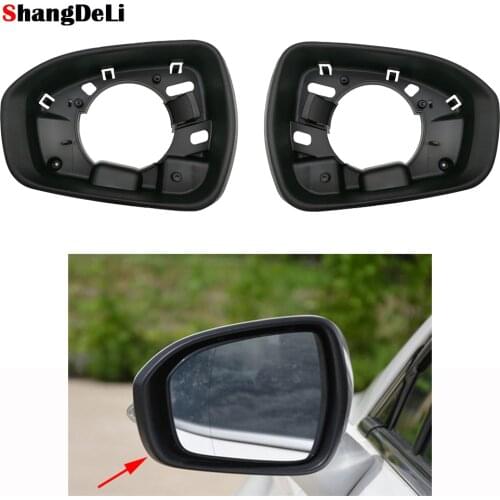 Car Rear View Mirror Cover Rearview Mirror Frame Shell Wing Mirror Housing for Ford Mondeo 2013 - 2019