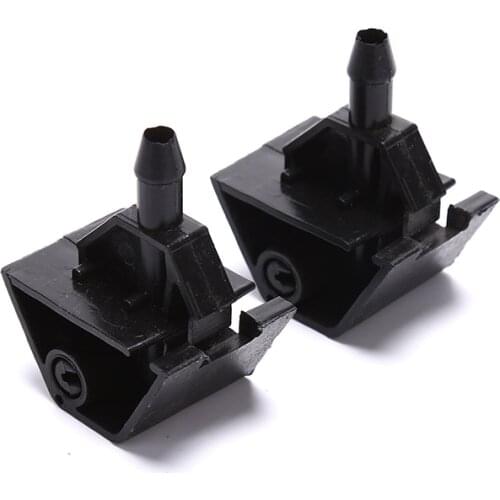 Hot sale 2Pcs Car Window Windshield Washer Spray Nozzle Water Jet for Nissan Qashqai
