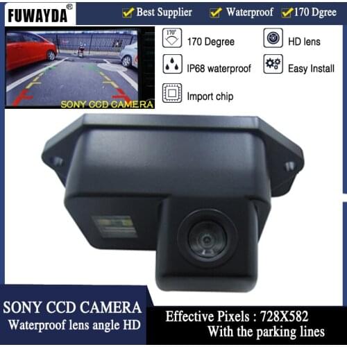 FUWAYDA Free Shipping !!!CCD CCD Chip Sensor Special Car Rear View Reverse Backup Parking Safety CAMERA for MITSUBISHI LANCER