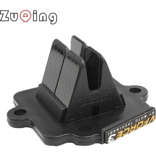 Motorcycle Reed Valve Assy V Force V352A Intake Carbon Fiber Reed Valve Fit For Jog 50cc 50 YQ Aerox R E2 2003-2012