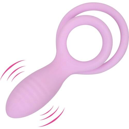 IKOKY Penis Rings Sex Toys for Men Delay Ejaculation Adult Sex Products Clitoris stimulation Vibrator