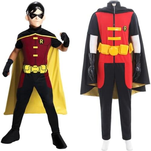 Young Robin Costume Robin Cosplay Costume Adult Halloween Costume