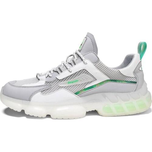 2021 Trendy Sneakers Man Portable Breathable Men Shoes Big Size Comfortable Walking Gym Casual Sneakers Tenis Zapatillas Hombre