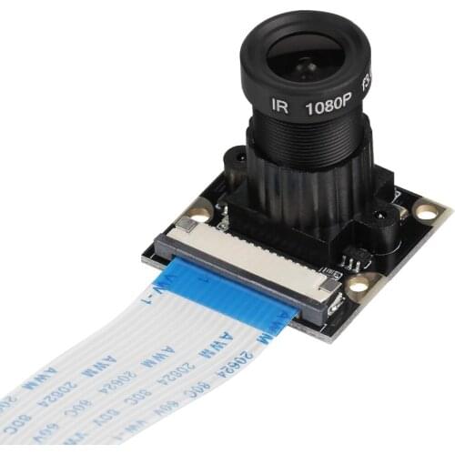 Raspberry Pi 5MP Camera Raspberry Pi Camera Focal Adjustable Night Camera With 2 IR light + FCC Cables